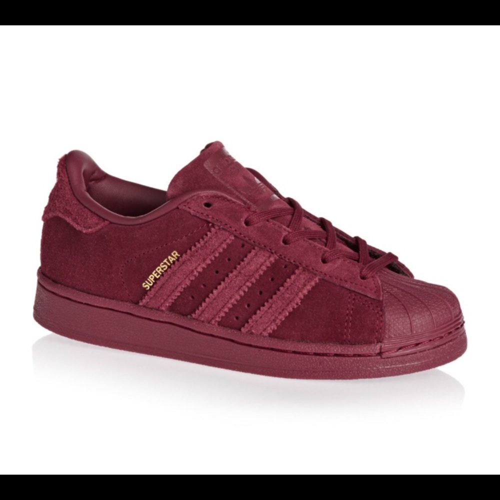 Adidas Burgandy Sneakers